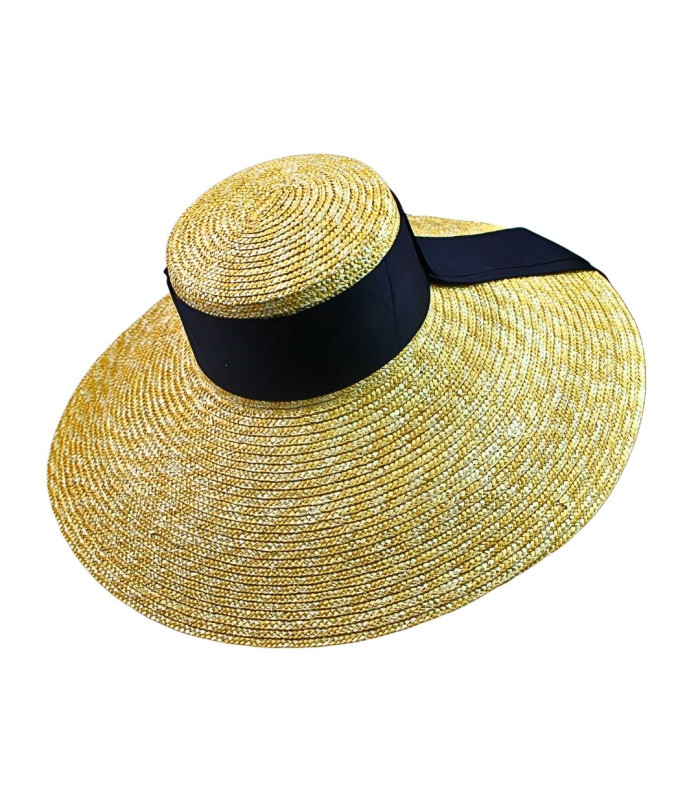 PAMELA EN PAILLE NATURELLE TRESSÉE – AJUSTABLE