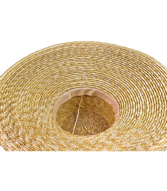 PAMELA EN PAILLE NATURELLE TRESSÉE – AJUSTABLE