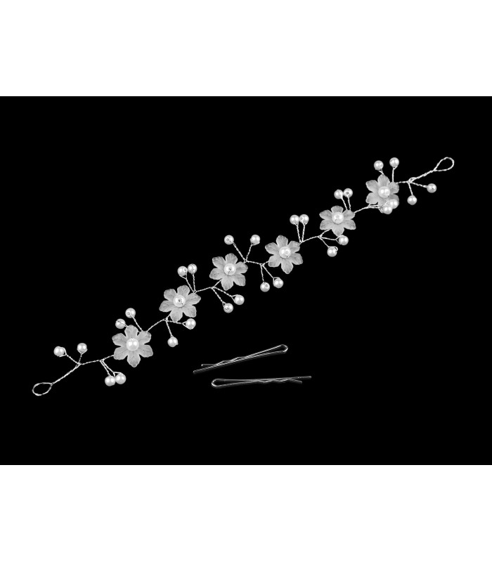 ORNEMENT DE PERLES / SERRE-TÊTE
