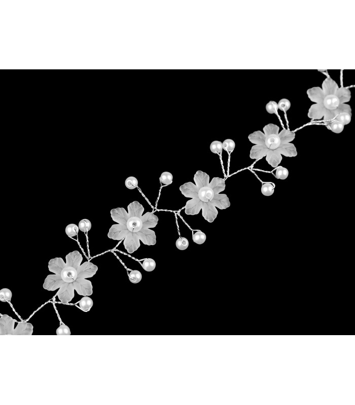 ORNEMENT DE PERLES / SERRE-TÊTE