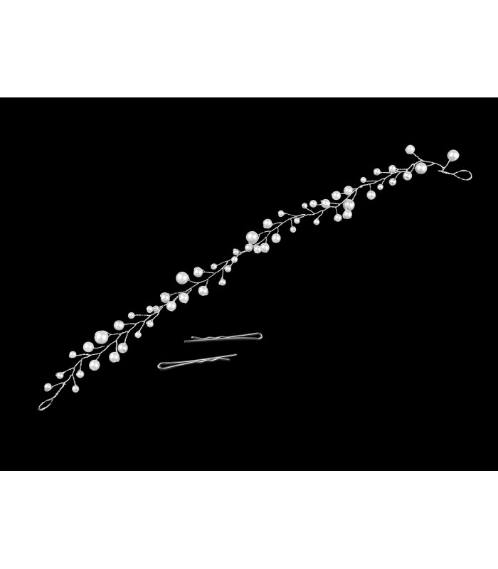 ORNEMENT DE PERLES / SERRE-TÊTE