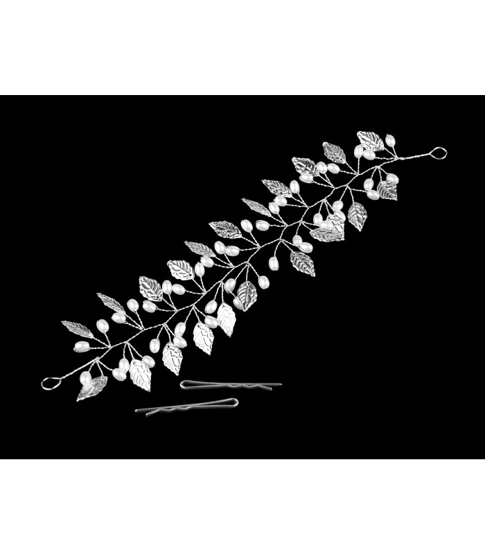 ORNEMENT DE PERLES / SERRE-TÊTE