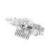 PEIGNE MÉTALLIQUE AVEC STRASS