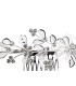 PEIGNE MÉTALLIQUE AVEC STRASS