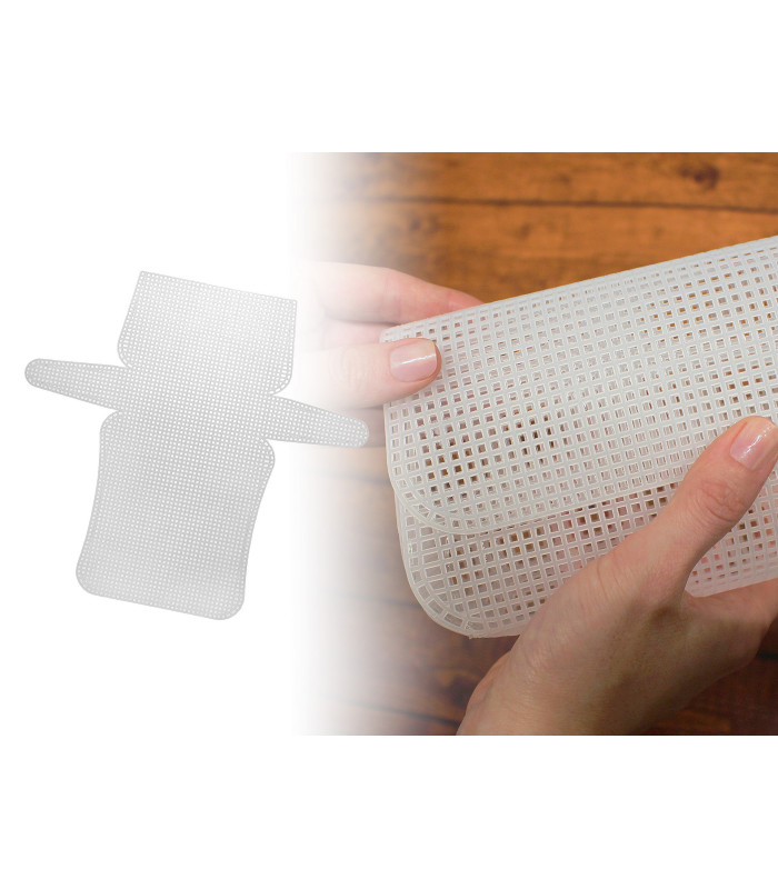 Feuilles de toile de plastique en maille pour la fabrication de sacs et portefeuilles