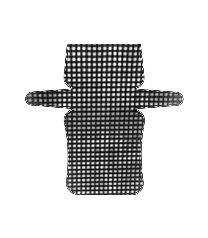 Toile plastique/grille pour la fabrication de portefeuilles