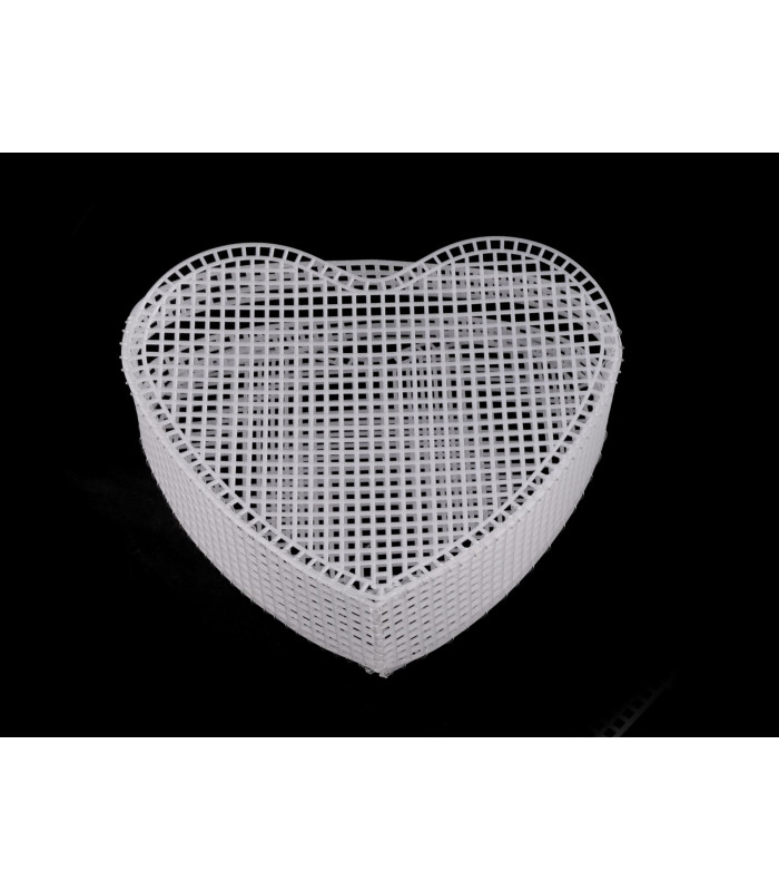 GRILLE EN PLASTIQUE EN FORME DE CŒUR