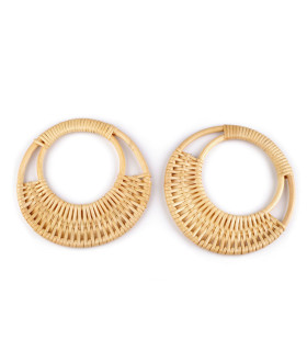 ANSes EN ROTIN POUR SACS Ø16,5CM