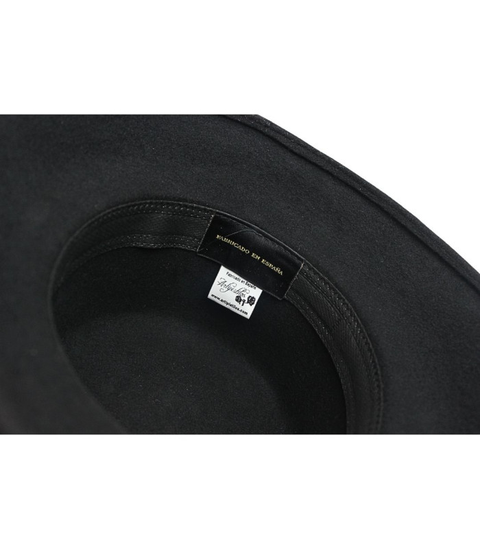 CHAPEAU/PAMELA EN FEUTRE 100% LAINE – AJUSTABLE ET INDÉFORMABLE