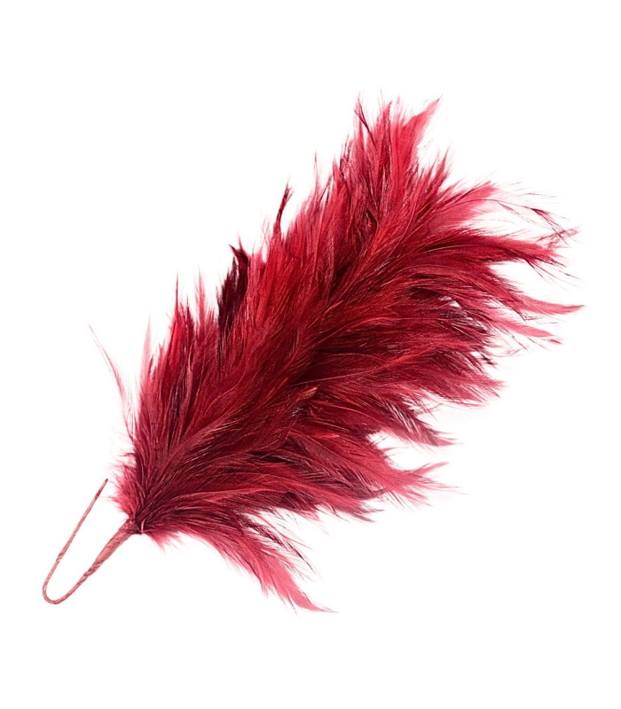 MONTAGE DE PLUMES DE COU DE COQ