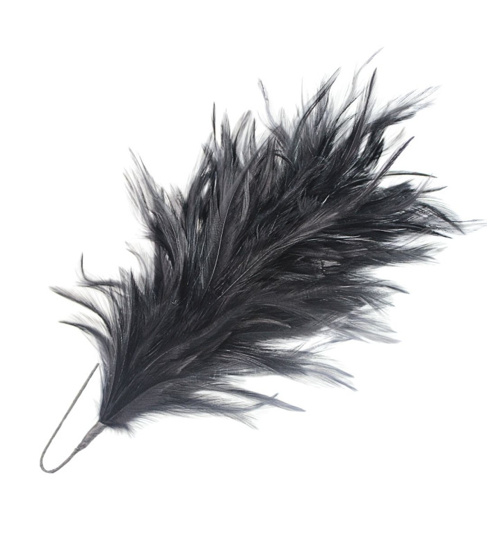 MONTAGE DE PLUMES DE COU DE COQ