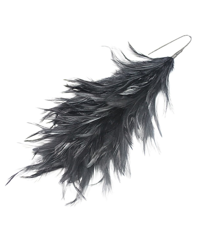 MONTAGE DE PLUMES DE COU DE COQ