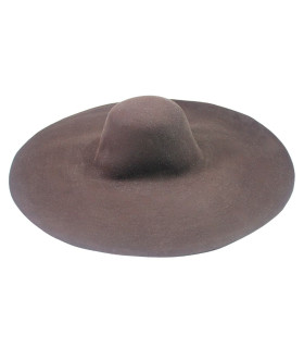 Capeline en Feutre de Laine Mérinos 100% / 59 cm diamètre - 250g