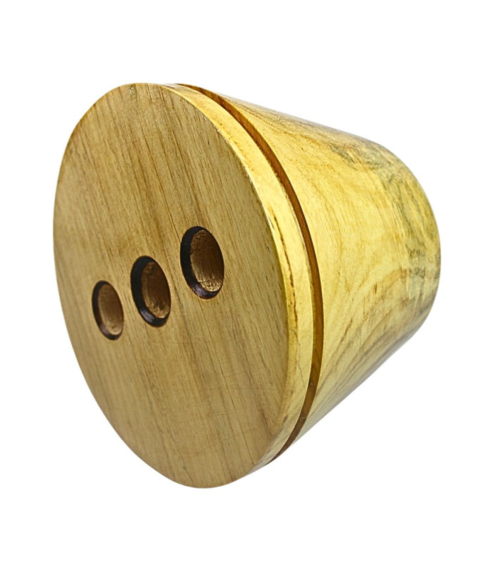 FORME EN BOIS POUR CHAPEAU - CÔNE