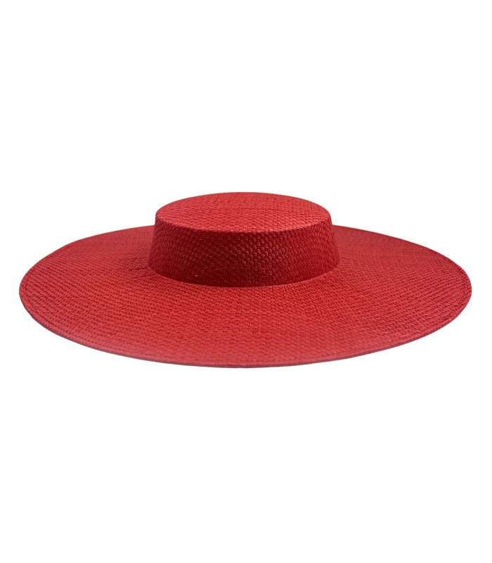 CHAPEAU EN FIBRE DE PAPIER “MAGNOLIA”