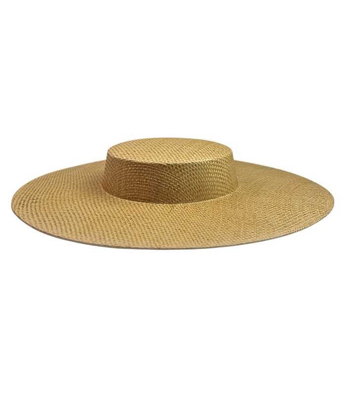 CHAPEAU EN FIBRE DE PAPIER “MAGNOLIA”