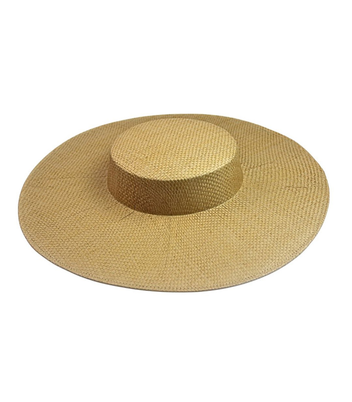 CHAPEAU EN FIBRE DE PAPIER “MAGNOLIA”