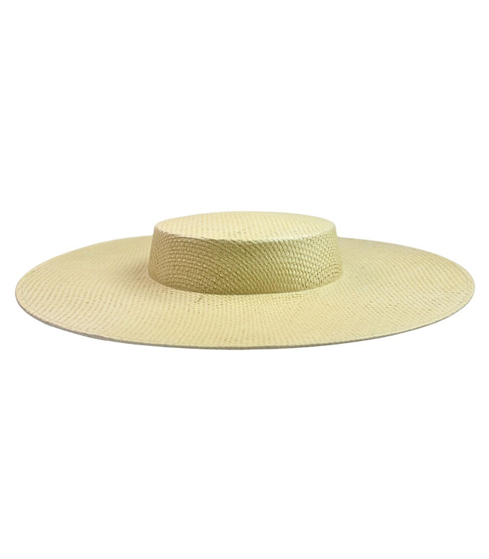 CHAPEAU EN FIBRE DE PAPIER “MAGNOLIA”