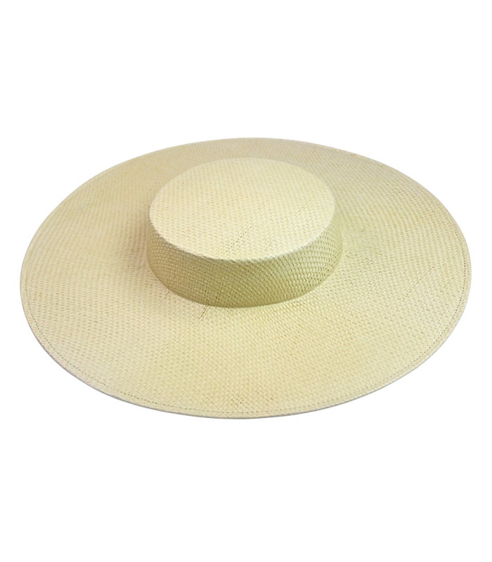 CHAPEAU EN FIBRE DE PAPIER “MAGNOLIA”