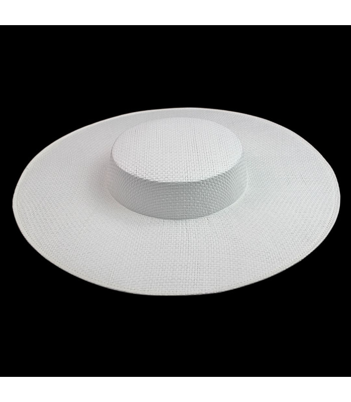 CHAPEAU EN FIBRE DE PAPIER “MAGNOLIA”