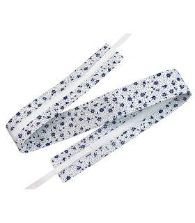 BANDE INTÉRIEURE RÉGLABLE POUR CHAPEAUX IMPRIMÉE FLEURS – 31MM X 60CM