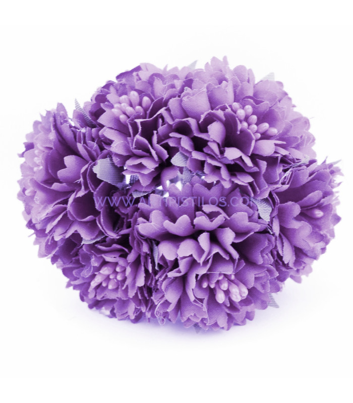 BOUQUET DE FLEUR EN TISSU (6 PCS) "ALMELO".