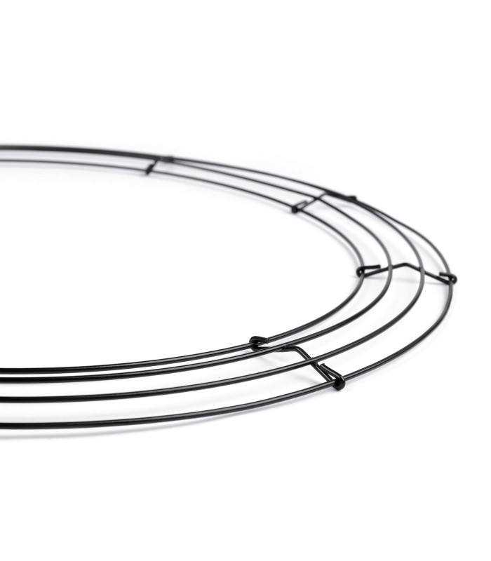 BASE EN FIL DE FER POUR COURONNES 45 CM