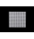 TOILE PLASTIQUE POUR POINT DE CROIX (10,8 X 10,8 CM)
