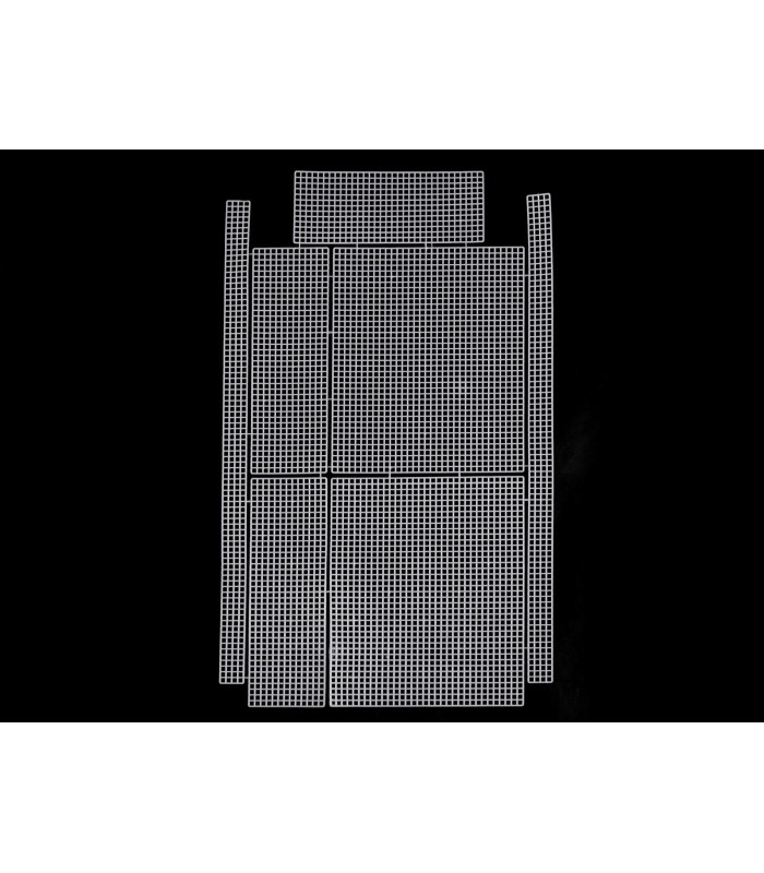 TOILE PLASTIQUE POUR CRÉER DES SACS (20 X 24 X 8 CM)