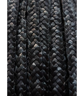 ÉCHEVEAU DE RUBAN EN PAILLE NATURELLE TRESSÉE 10mm x 45m "METROPOLITAN"