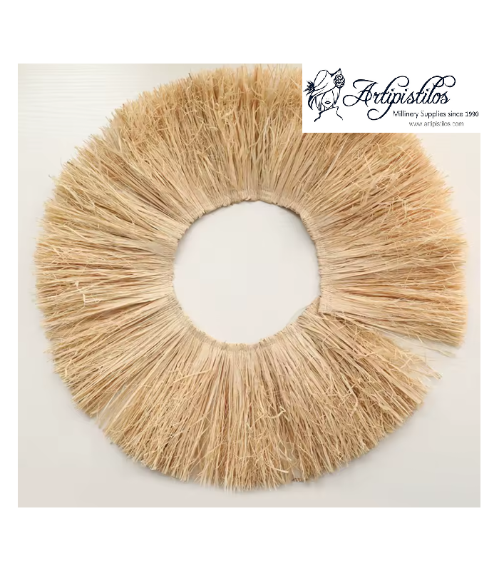 FRANGES EN RAFIA 100% NATURELLE - 8CM X 1M
