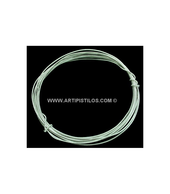 FIL DE FER GAINÉ DE RAYONNE 1,25 MM. X 10 MTS.