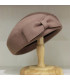 Béret femme PillBox – Feutre de laine 100 %