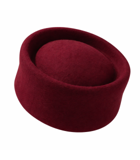 Base Pillbox en feutre de laine – Style classique