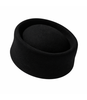 Base Pillbox en feutre de laine – Style classique