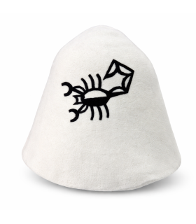 Cône en feutre imprimé 100g – Laine mérinos 100 %