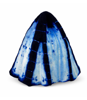 Cône en feutre imprimé 100g – Laine mérinos 100 %