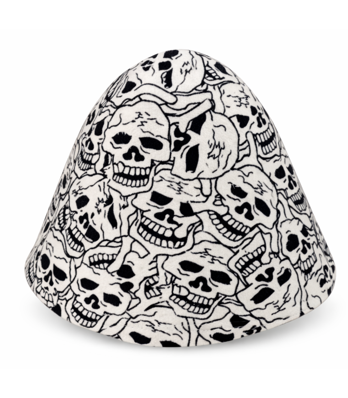 Cône en feutre imprimé 100g – Laine mérinos 100 %