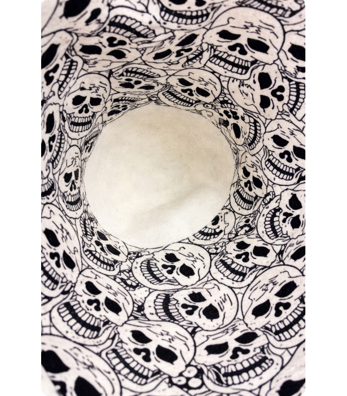 Cône en feutre imprimé 100g – Laine mérinos 100 %