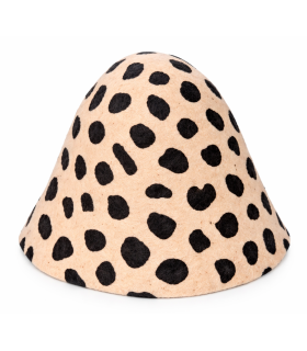 CÔNE EN FEUTRE IMPRIMÉ 100g – LAINE MÉRINOS 100 %