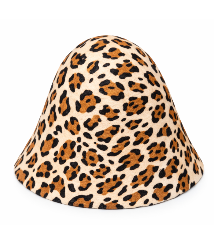 CÔNE EN FEUTRE IMPRIMÉ 100g – LAINE MÉRINOS 100 %