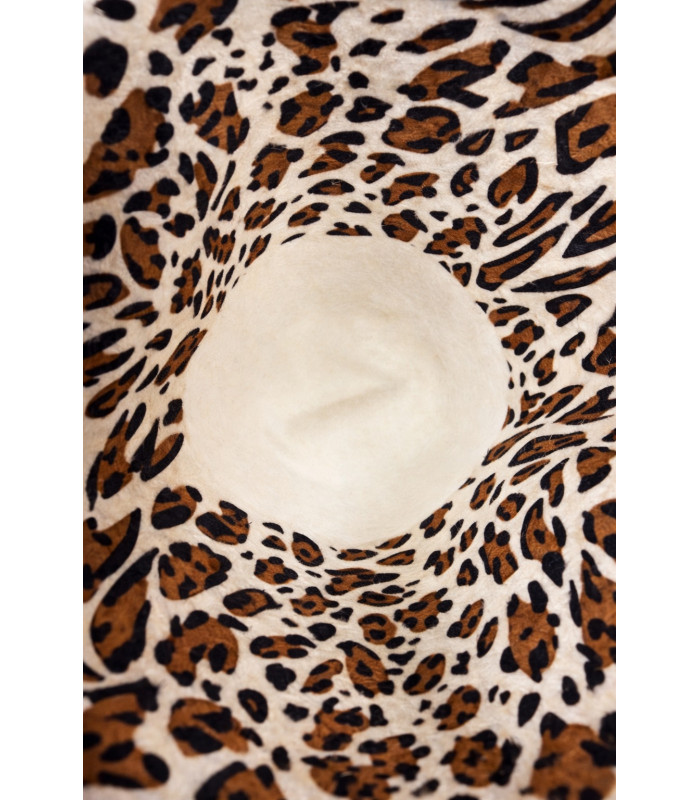 CÔNE EN FEUTRE IMPRIMÉ 100g – LAINE MÉRINOS 100 %