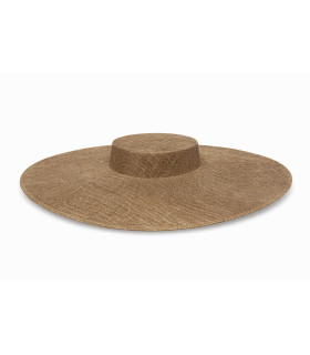 Capeline fibre de papier 50 cm calotte basse