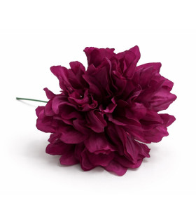 Dahlia en tissu 15 cm de diamètre