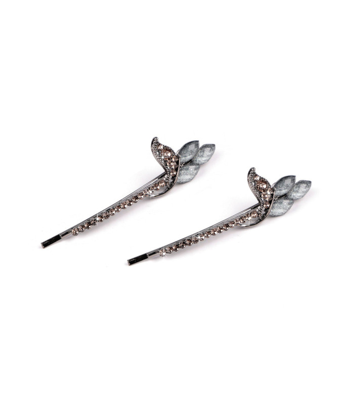 Pince à Cheveux avec Strass