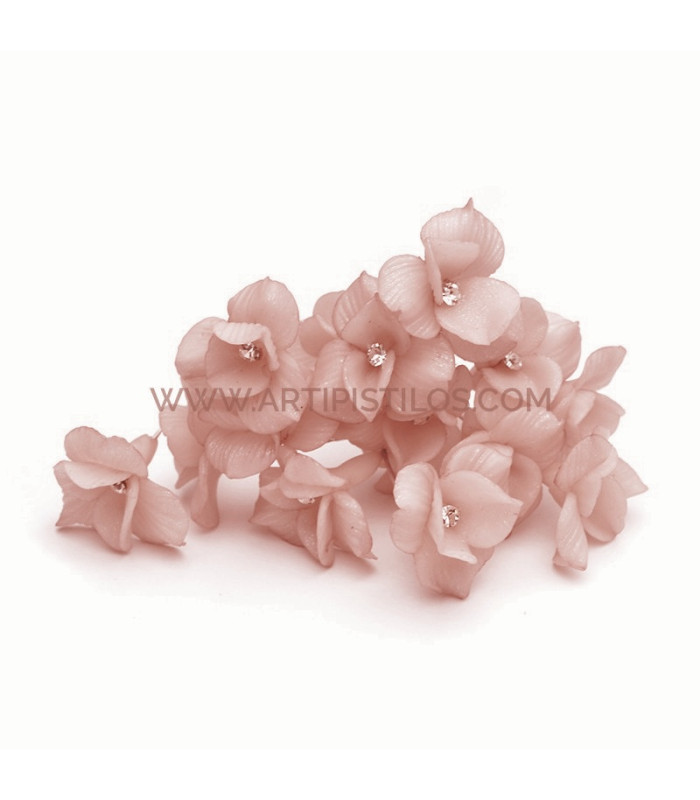 FLEUR DE PORCELAINE FRAICHE 2.3 CM