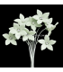 FLEUR EN PORCELAINE "JASMIN"