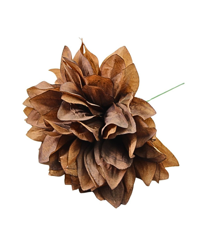 Dahlia en tissu – 15 cm de diamètre