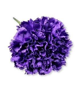 Œillet en tissu 12 cm avec tige de 16 cm