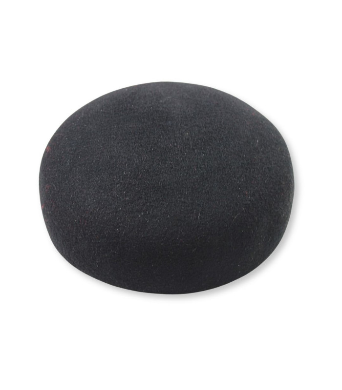 Base Pillbox en Feutre de Laine Mérinos 100% avec Bande Auto-Ajustable – Fabriquée en Espagne